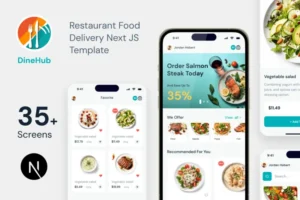 Mua DineHub - Food Delivery Next JS App with Backend giá rẻ