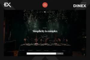 Mua Dinex - One Page Restaurant Template giá rẻ