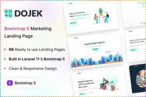 Mua Dojek - Landing Page Template giá rẻ