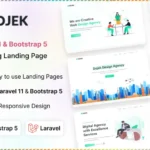 Dojek – Laravel 11 Marketing Landing Page Template