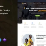 Donatee – Nonprofit Charity HTML Template