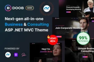 Mua Doob - Business Consulting ASP .NET MVC 5 Template giá rẻ