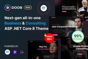 Mua Doob Business & Consulting ASP.NET Core 8 Template giá rẻ