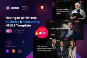 Mua Doob - Business & Consulting Bootstrap 5 Template giá rẻ