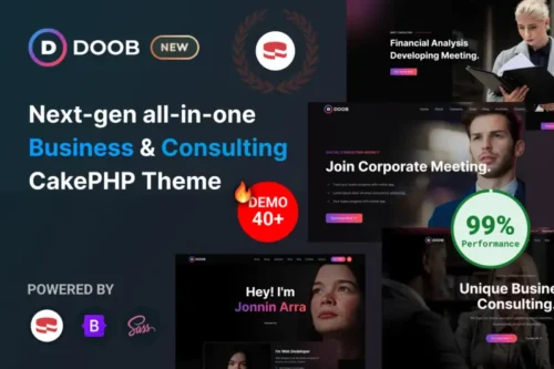 Mua Doob - Business & Consulting CakePHP Template giá rẻ