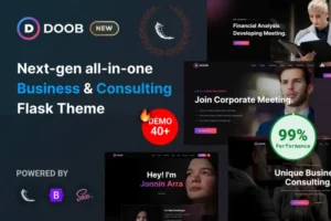 Mua Doob - Business & Consulting Flask Template giá rẻ