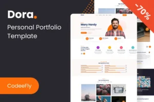 Mua Dora - Personal Portfolio React NextJS Template giá rẻ