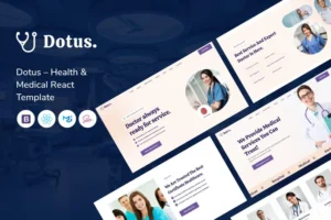 Mua Dotus – Health & Medical React Template giá rẻ