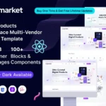 DpMarket – Digital Marketplace Multi-Vendor React