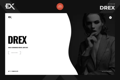 Mua Drex - Photography Portfolio Template giá rẻ