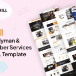 Drill – Handyman & Plumber Services HTML Template