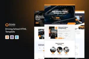 Mua Driveto - Driving School HTML Template giá rẻ