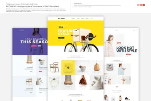 Mua ECOSHOP - Multipurpose eCommerce HTML5 Template giá rẻ