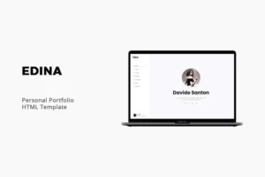 Mua Edina - Personal Portfolio Template giá rẻ