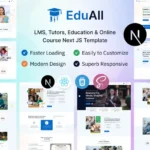 EduAll – Education & LMS Tutors React Next JS