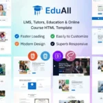 EduAll – LMS Tutors Education & Online Course HTML