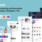 Educal – Education React Redux Template + RTL