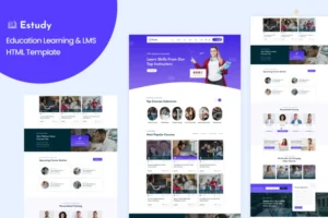 Mua Education Learning & LMS HTML Template-Estudy giá rẻ