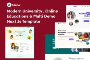Mua Educve University, Online Courses & Multi Demo Edu giá rẻ
