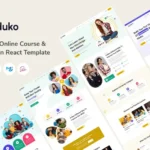 Eduko – Online Course & Education React Template