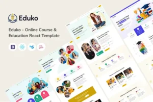 Mua Eduko - Online Course & Education React Template giá rẻ
