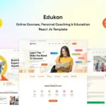 Edukon – Education And LMS React JS Template