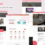Edumi – Education And LMS HTML Template