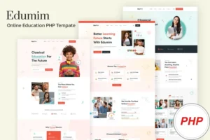 Mua Edumim – Education & Online Course PHP Template giá rẻ