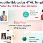 Edumim – Online Education HTML Template