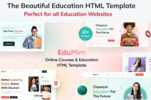 Mua Edumim - Online Education HTML Template giá rẻ