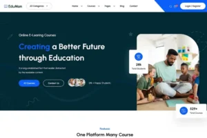 Mua Edumon - Education Course PHP Template giá rẻ
