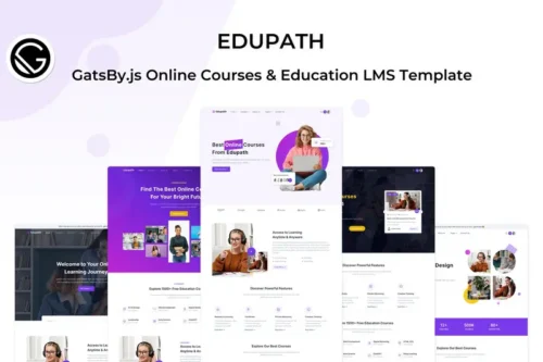 Mua Edupath - Gatsby.js Online Courses & Education LMS giá rẻ