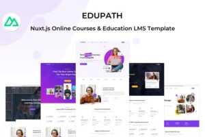 Mua Edupath - Nuxt Js Online Courses & Education LMS giá rẻ