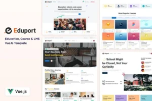 Mua Eduport - Vue LMS, Education and Course Template giá rẻ
