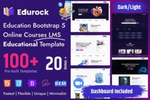 Mua Edurock - Bootstrap 5 Education Template giá rẻ