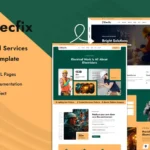 Elecfix – Electrical Services HTML Template