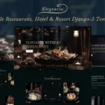 Elegencia Hotel & Resort Django 5 Template