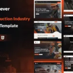 Elever – Construction HTML Template
