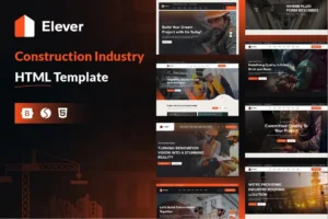 Mua Elever - Construction HTML Template giá rẻ