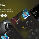 Elito – Tailwind Creative Portfolio HTML5 Template