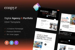 Mua Empyr - Digital Agency & Portfolio Template giá rẻ