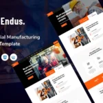 Endus – Industrial Manufacturing HTML Template