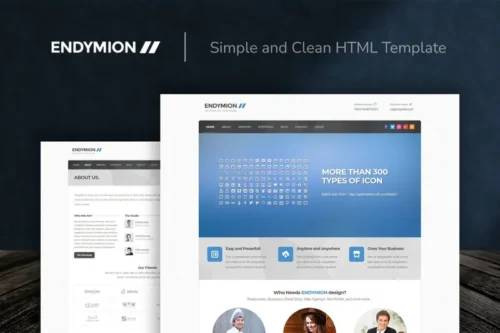 Mua Endymion - Simple and Clean HTML Template giá rẻ