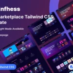 Enfhess – NFT Marketplace Tailwind CSS Template