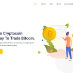 Enros – BitCoin & Cryptocurrency Landing Page