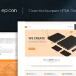 Epicon – Clean Multipurpose HTML Template