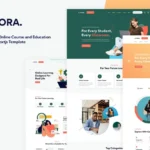Epora – Online Course and Education React, Nextjs