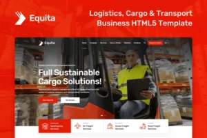 Mua Equita - Logistics Cargo HTML Template giá rẻ