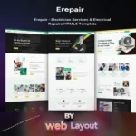 Erepair – Electrical Repair Services Template