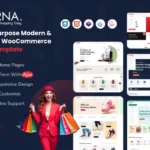 Erna – Multi-Purpose Minimal HTML Template